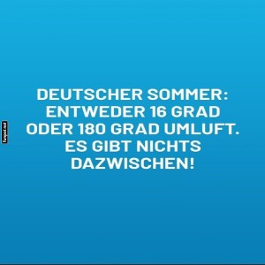 fun-Bild: Der deutsche Sommer in einem Satz