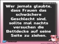 Sind Frauen das schwaechere Geschlecht