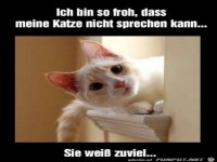 sie weiss zuviel......
