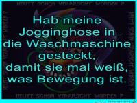 Jogginghose waschen