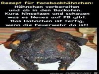 Rezept f�r Facebookh�hnchen
