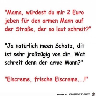2-Euro-f&uuml;r-den-Mann-auf-der-Strasse.......jpg von Edith