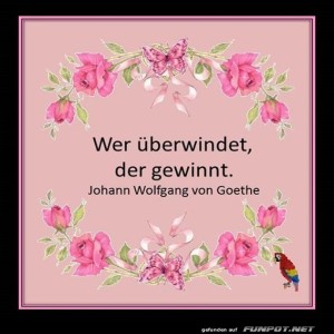herz-Bild: Wer überwindet.....