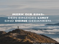 Inspiration in den Bergen