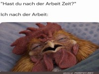 Wenn der Feierabend h�rter trifft als gedacht