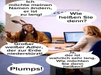 Namens�nderung: Ein Absturz ins Kurze!