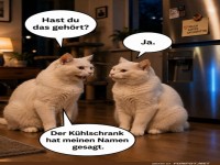 Katzenphilosophie: K�hlschr�nke und Geheimnisse