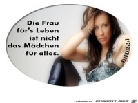 Frau fuers Leben