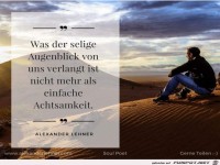 was der selige Augenblick