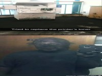 der Toner wollte nicht