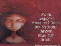 Immer beide Seiten anh�ren