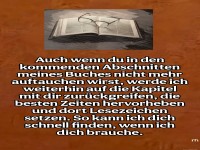 auch wenn du in den kommenden abschnitten