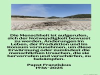 die menschheit ist aufgerufen