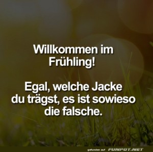 fun-Bild: Fr&uuml;hlingsdilemma: Jackenwahl unm&ouml;glich!