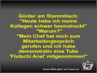 G�nter am Stammtisch