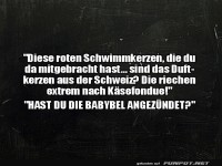 Kerzen-Fauxpas: Vom Schwimmkerze zum K�sefondue!