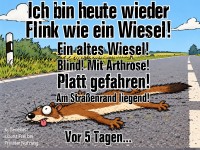 Flink wie ein Wiesel