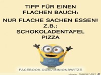 flachen bauch