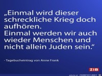 Einmal wird dieser schreckliche Krieg