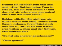kommt ein Rentner zum Arzt.....