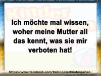 Woher wuste meine Mutter das