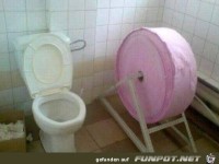 Endlich genug Klopapier