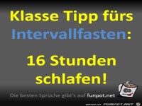 Tipp f�rs Intervallfasten