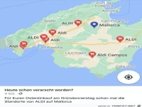 Aldi auf Mallorca
