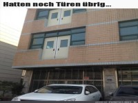 T�ren waren �brig
