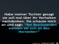 Geniale Antwort