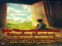 Jeden Tag schl�gst du eine neue Seite auf