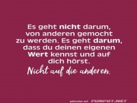 Es geht darum