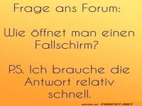 Schnelle Antwort benötigt