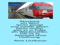 Abschied ein Wort