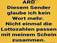 Vertrauensverlust in den Sender