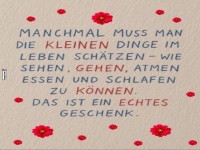 Kleine Dinge, gro�e Freude!