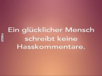 Gl�ckliche Menschen, friedliche Kommentare