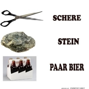 fun-Bild: Neues Partyspiel: Schere, Stein, Paar Bier!