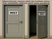 Wenn sich eine T�re schlie�t