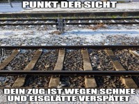 Schienen-Chaos: Winter-Version