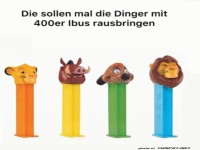 Wenn Pez zur Kopfschmerztablette wird