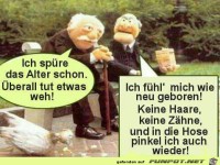 Ich sp�re das Alter