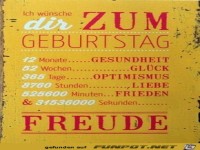 ich wuensche dir zum Geburtstag
