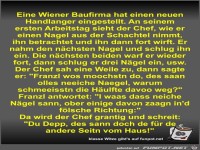 Eine Wiener Baufirma hat einen neuen Handlanger eingestellt