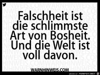 Falschheit