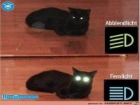 Unterschiedliche Autolichter leicht erklrt