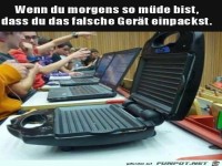 Falsches Ger�t mitgenommen