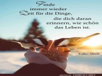 Finde immer Zeit fr Dinge