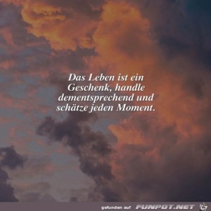 herz-Bild: Das Leben ist ein Geschenk