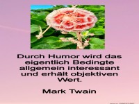 durch humor wird